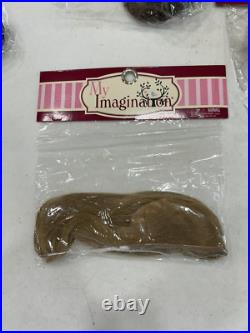Lot Tonner My Imagination 18 Doll Wigs Outfits Wonder Woman Dorothy Supergirl Lot Tonner My Imagination 18 Doll Wigs Outfits Wonder Woman Dorothy Supergirl