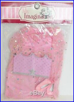 MY IMAGINATION STARTER 18 BLONDE Dressed Play Doll TONNER + 3 More OUTFITS NEW