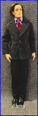 Matt ONeill (TONNER) Italian Double Breasted Pin Stripped Suit 17 Inch Doll