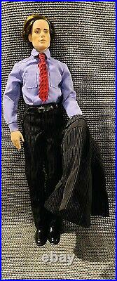Matt ONeill (TONNER) Italian Double Breasted Pin Stripped Suit 17 Inch Doll