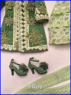 Mist Green Tea & Me Outfit & Wig for Ellowyne Wilde Doll & friends TONNER Wilde
