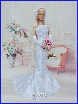 NEW Wedding Outfit for dolls16 Tonner doll Tyler body. Sybarite