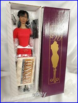 NRFB Esme full red and black outfit Tyler Wentworth 16 doll Tonner black doll