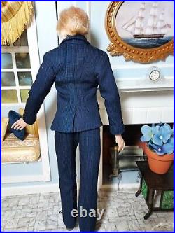 Navy Cotton Suit plus Cotton Plaid Shirt made to fit Kinsman, Matt Men dolls