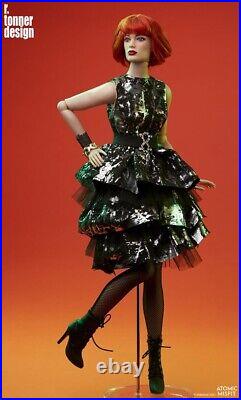 OLIVIA CHASE MIXED MEDIA 16 Dress Doll Tonner Designs Atomic Misfit Collection