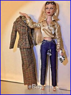 OOAK 16 Tonner RICH BITCH Voss Cold as Ice Kit 2 outfits + Swarovski GORGEOUS