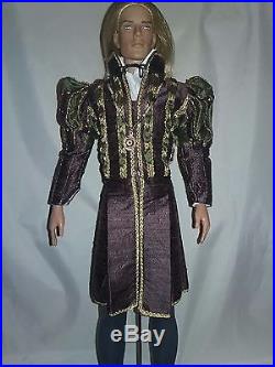 Ooak Historical Outfit Standard Male 17 Tonner Doll Renaissance Matt Simon