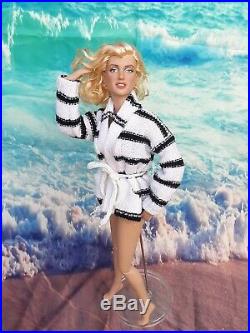 OOAK Marilyn Monroe Tonner Doll 16 Repaint Classic Custom Outfit Beach Sweater