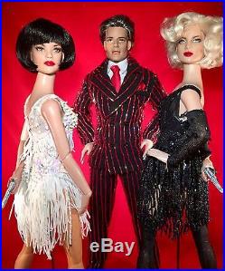 OOAK NEW Tonner Chicago! Roxie Hart in All That Jazz outfit, pistol, wig