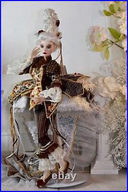 OOAK outfit + wig for Tonner doll 19 2021/7