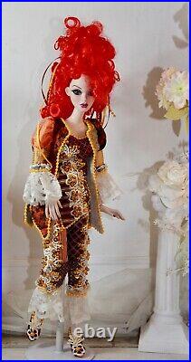 OOAK outfit + wig for Tonner doll 19 2023