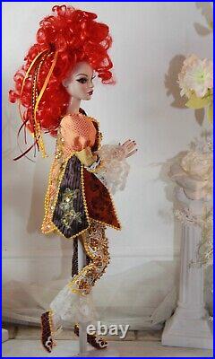 OOAK outfit + wig for Tonner doll 19 2023
