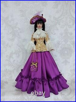 OUTFIT/ Gown for Tonner and jewelry for dolls16Tonner doll, Sybarite doll