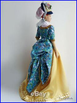 Outfit/Dress Natural Turquoise OOAK Handmade for Tonner doll 16 Antoinette