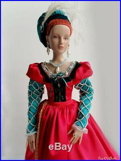 Outfit/Dress OOAK Handmade Renaissance for Tonner doll 16 Antoinette /Cami/Jon