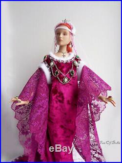 Outfit/Dress Royal Purple OOAK Handmade for Tonner doll 16