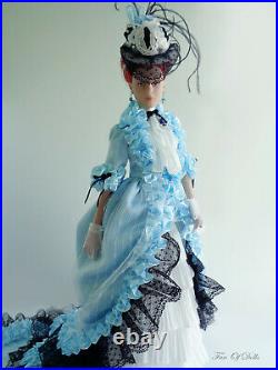 Outfit/Dress for Tonner doll 16 Antoinette. Icy lake