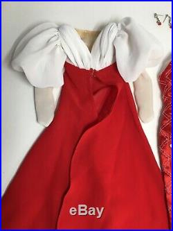 QUEEN OF HEARTS OUTFIT ONLYfits 16 Tonner Tyler Fashion Dolls Red&White Heart