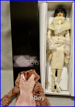 RARE TONNER LOUISE DEVEREAUX DOLL + EXTRA DRESS & COAT LE of 500 MINT in BOX