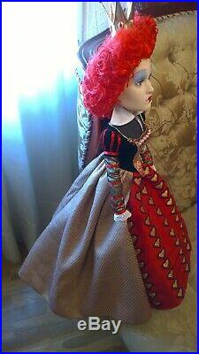 RARE Tonner Alice n Wonderland Queen of Hearts Disney Outfit no doll HARD T FIND