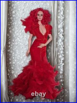 RED CAPRICE Gown For Inamorata Iplehouse Fashion, Amicus, KD, Tonner Dolls