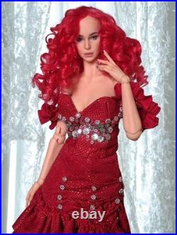 RED DANCER Gown For Inamorata Iplehouse Fashion, Amicus, KD, Tonner Dolls