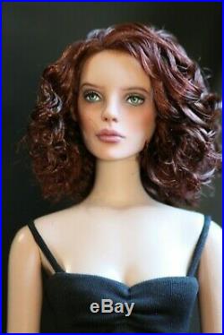 REPAINTED Black Widow Scarlett Johansson Tonner OOAK doll & outfit by Serene Mae
