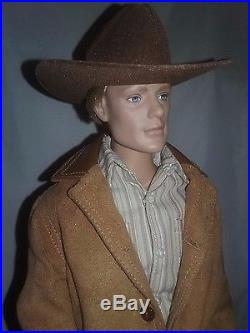 Robert Tonner 17 Male Doll Blonde Cowboy Charlie Matt 00ak Outfit Jeans Hat