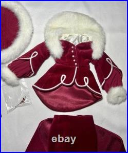 Rare Tonner North Pole Stroll Outfit For Mrs Claus Emme/hortencia Curvy