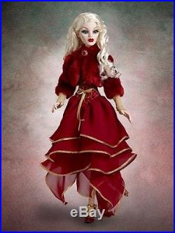 Red Sunset PARTIAL OUTFIT Tonner Evangeline Ghastly fashion dress, shoes