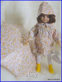 Retired Tonner Betsy McCall 14 Inch Doll with Learning to Sew and Rainy Day