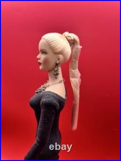 Robert Tonner 16 Pre-owned Doll In Short Black Stretchy Dress