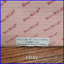 Robert Tonner Betsy McCall First Day of School Doll Limited Edition NRFB RARE