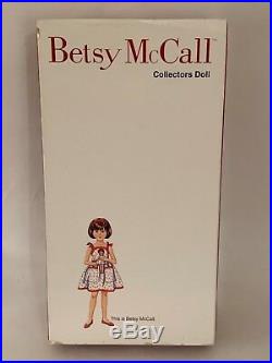 Robert Tonner Betsy Mccall Doll 14 New Eyes Gingerbread Outfit Box Book Euc