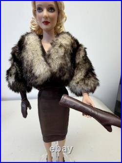 Robert Tonner Blonde Bette Davis Doll Wearing The Woman Is Certain Outfit