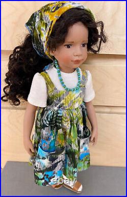 Robert Tonner Doll-Nina, Batik Outfit, Young Girl, African American, 14
