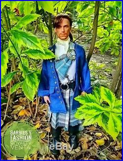 Robert Tonner Doll Outlander Jamie Fraser 17 OOAK Outfit Scottish Kilt