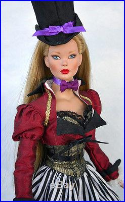 Robert Tonner Extremely Rare Mei Li Blonde Sample Doll in Dark Mistress Outfit
