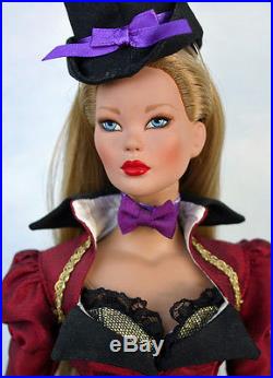 Robert Tonner Extremely Rare Mei Li Blonde Sample Doll in Dark Mistress Outfit