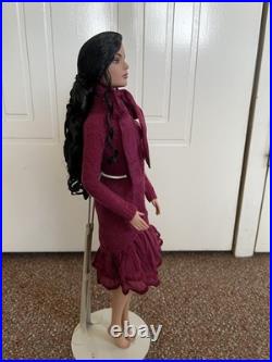 Robert Tonner Tyler Wentworth 16-inch Doll Fuschia Outfit Black Hair