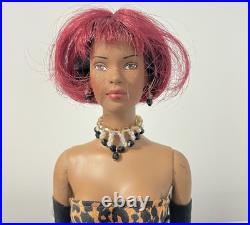 Robert Tonner Tyler Wentworth Esme Doll 16 Red Bob Leopard Outfit No Shoes RARE