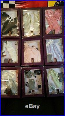 Robert Tonner Tyler Wentworth Fashion Doll OUTFIT LOT OF 9 OUTFITS NEW