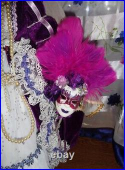 Royal Renaissance Masquarade Carnivale Ensemble-regal Kitty -excellent Detail