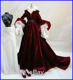 Scarlett O'hara Gwtw Tonner Fire Of Atlanta Red Outfit Only- No Doll Or Box