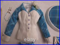 Spectator Savvy Tonner Doll Outfit Brenda Starr fits Tyler 2005 Blue White Suit Spectator Savvy Tonner Doll Outfit Brenda Starr fits Tyler 2005 Blue White Suit