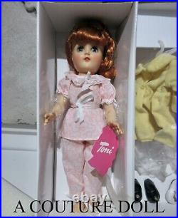 TONNER 14 inch TONI doll &5 outfits w accessories NRFB exclusive to FAO SCHWARZ