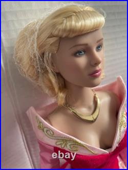 TONNER 16vinyl DOLL Sleeping Beauty PRINCESS AURORA in PINK Gown, Shoes Ensemble