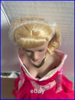 TONNER 16vinyl DOLL Sleeping Beauty PRINCESS AURORA in PINK Gown, Shoes Ensemble