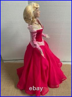 TONNER 16vinyl DOLL Sleeping Beauty PRINCESS AURORA in PINK Gown, Shoes Ensemble