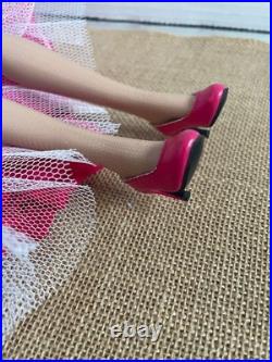 TONNER 16vinyl DOLL Sleeping Beauty PRINCESS AURORA in PINK Gown, Shoes Ensemble